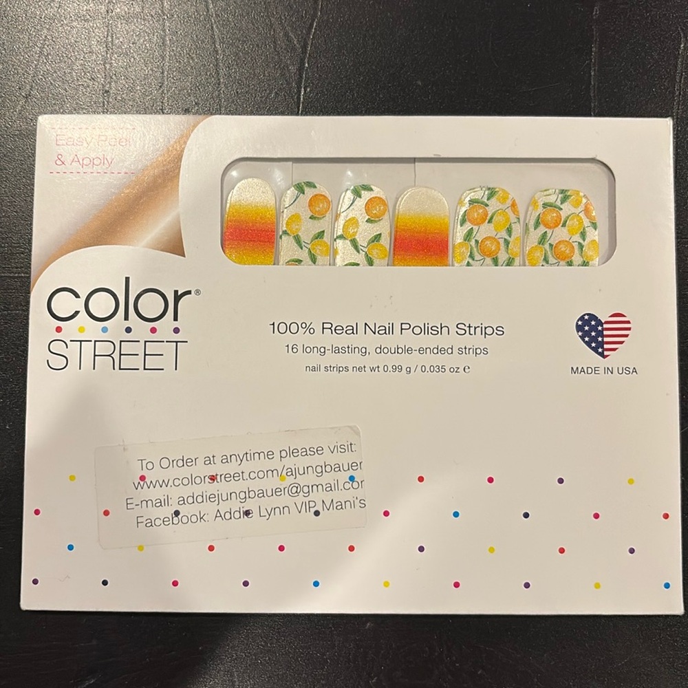 Color Street Nail Polish Strips
